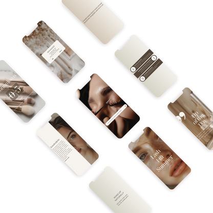 Instagram Branding für Lash Lift & Beauty Studios