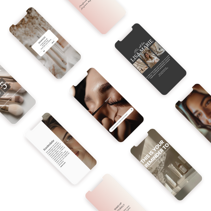 Instagram Branding für Lash Lift & Beauty Studios